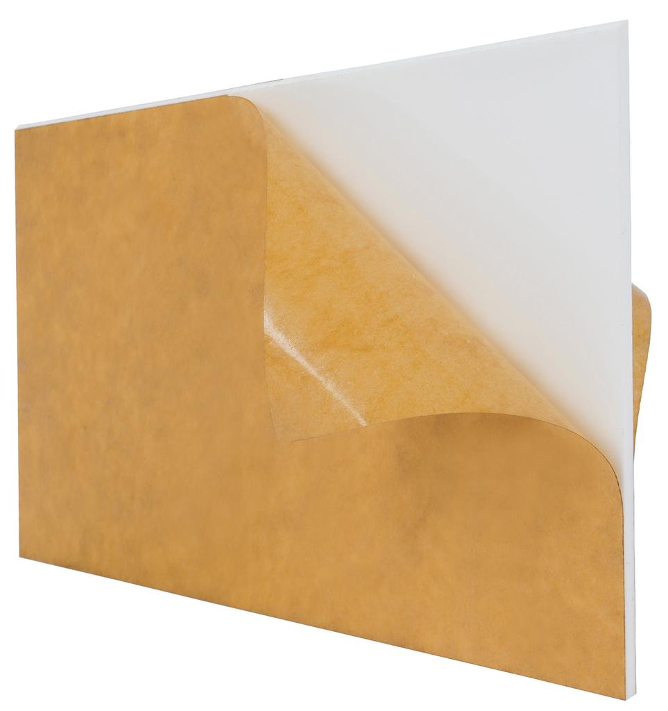 Inkdotpot White Acrylic Plexiglass Sheet 1/8" Thick Cast 6"x12" Transparent Acrylic Plastic Glass Board with Protective Paper, DIY Display Project