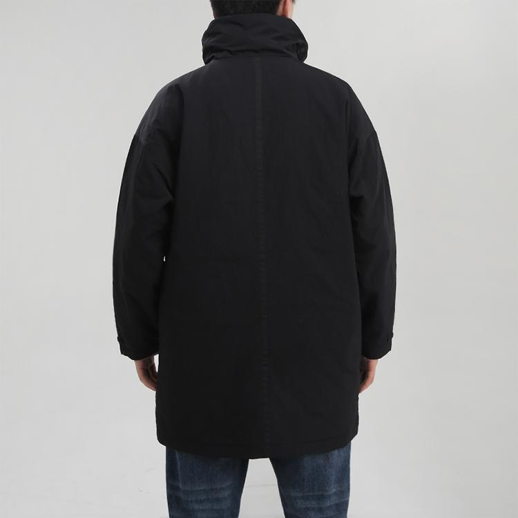 Adidas Utilitas Parka Stand Collar Warm Outdoor Sports Cotton Jacket Winter Men Jacket Black FT2462