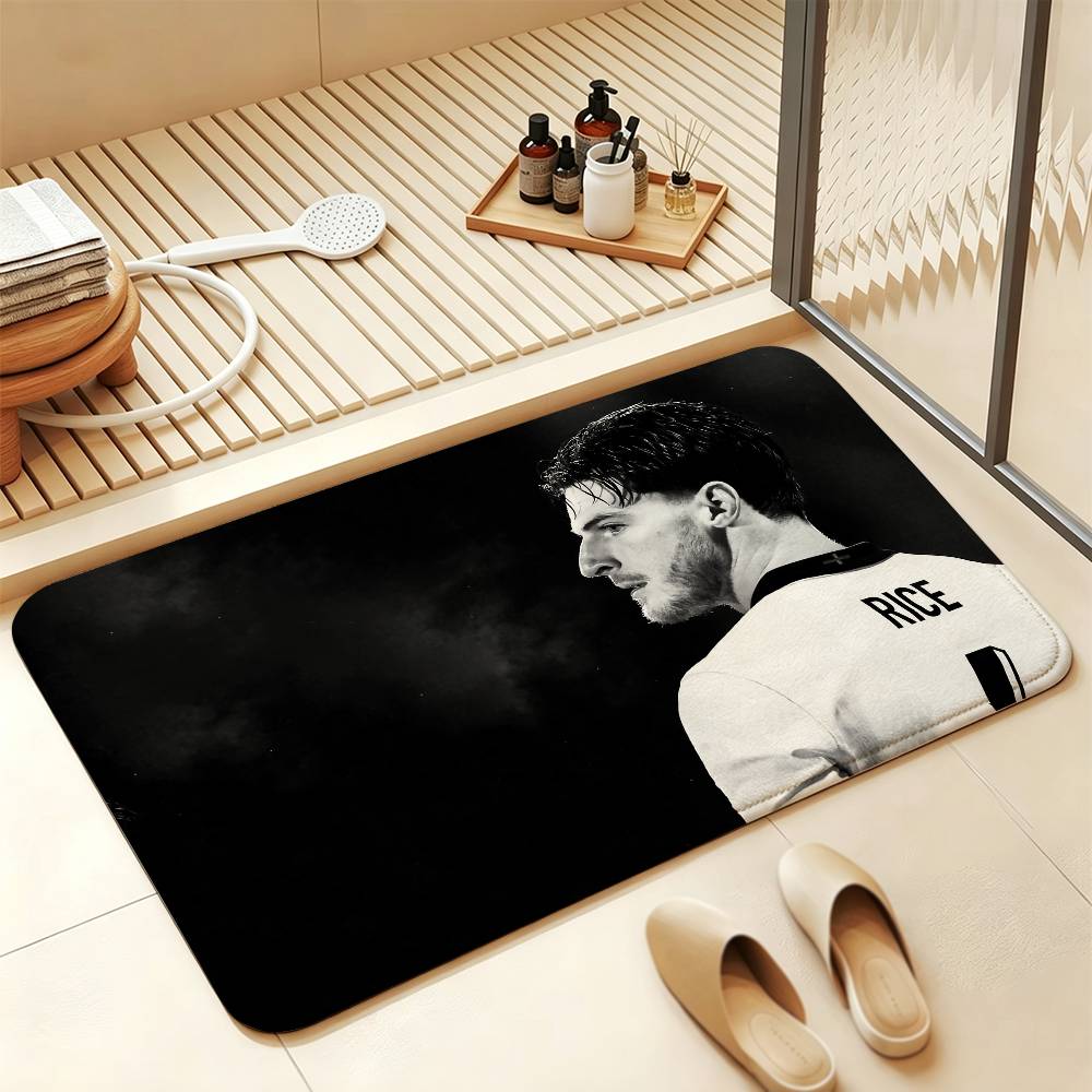 D-Declan R-Rice Football Short Plush Rug Carpet mat Machine Washable Soft Comfortable Anti‑Slip Floor Mat Home Decor