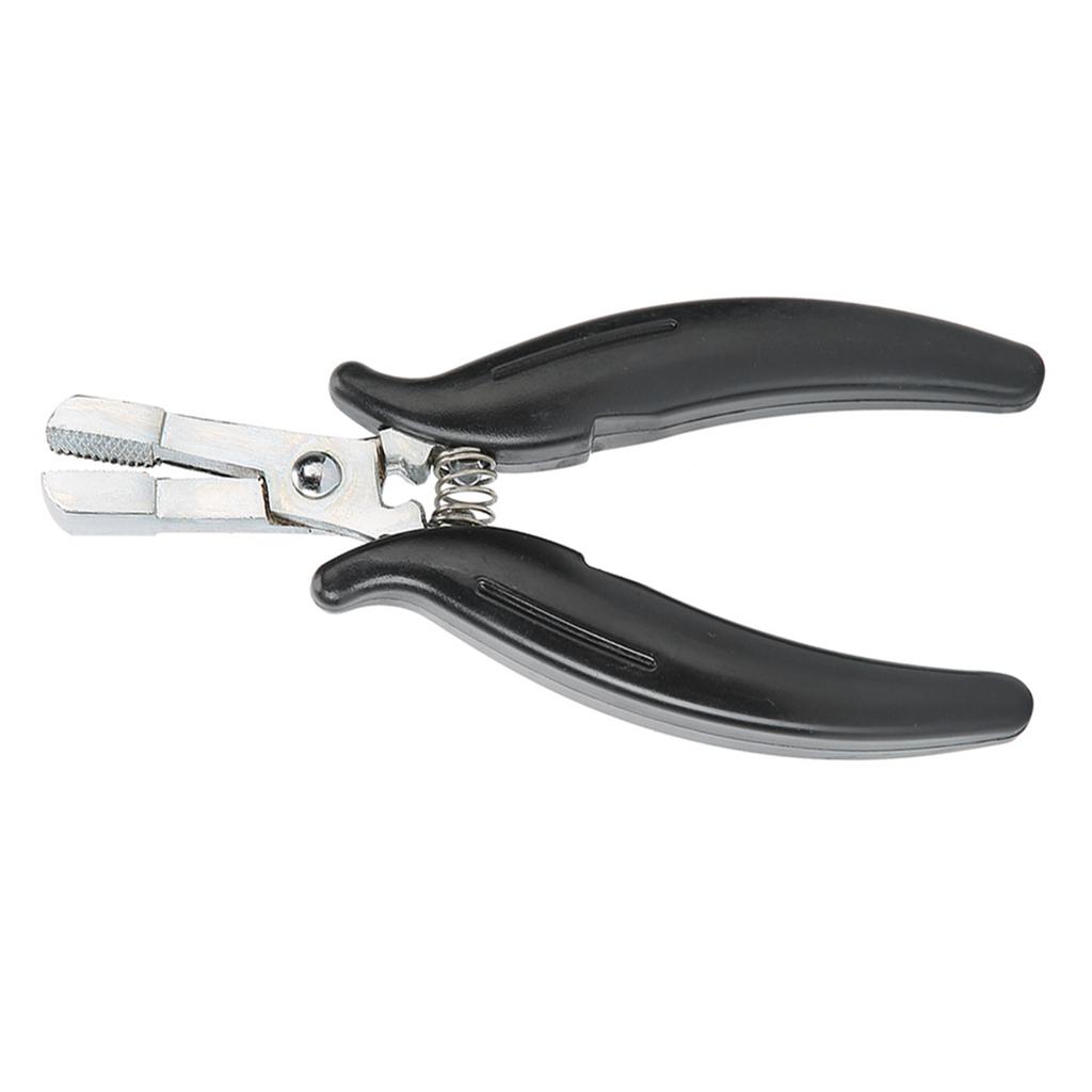 Hair Extension Pliers for Micro Rings Beads Professional Hair Extension Tool Black