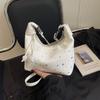 Korean Style Starry Handheld Bag With Soft Composite Fabric For Daily Use
