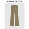 UR Women's High-Waisted Asymmetrical Pleated Wide-Leg Pants