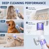 2-in-1 Electric Pet Grooming Brush Flea Comb Rechargeable Detangling Brush For Dogs Cats Removes Fleas For Long/short Haired Pet