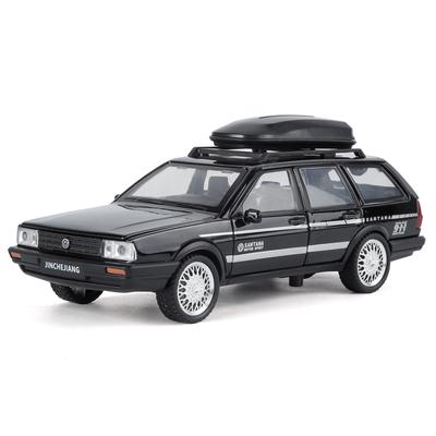1/32 Volkswagenwerk Santana Kombi Legierung Metall Druckgussmodell Klassisches Auto Rückzieher Kinderspielzeug Miniaturautos Ornamente Geschenke