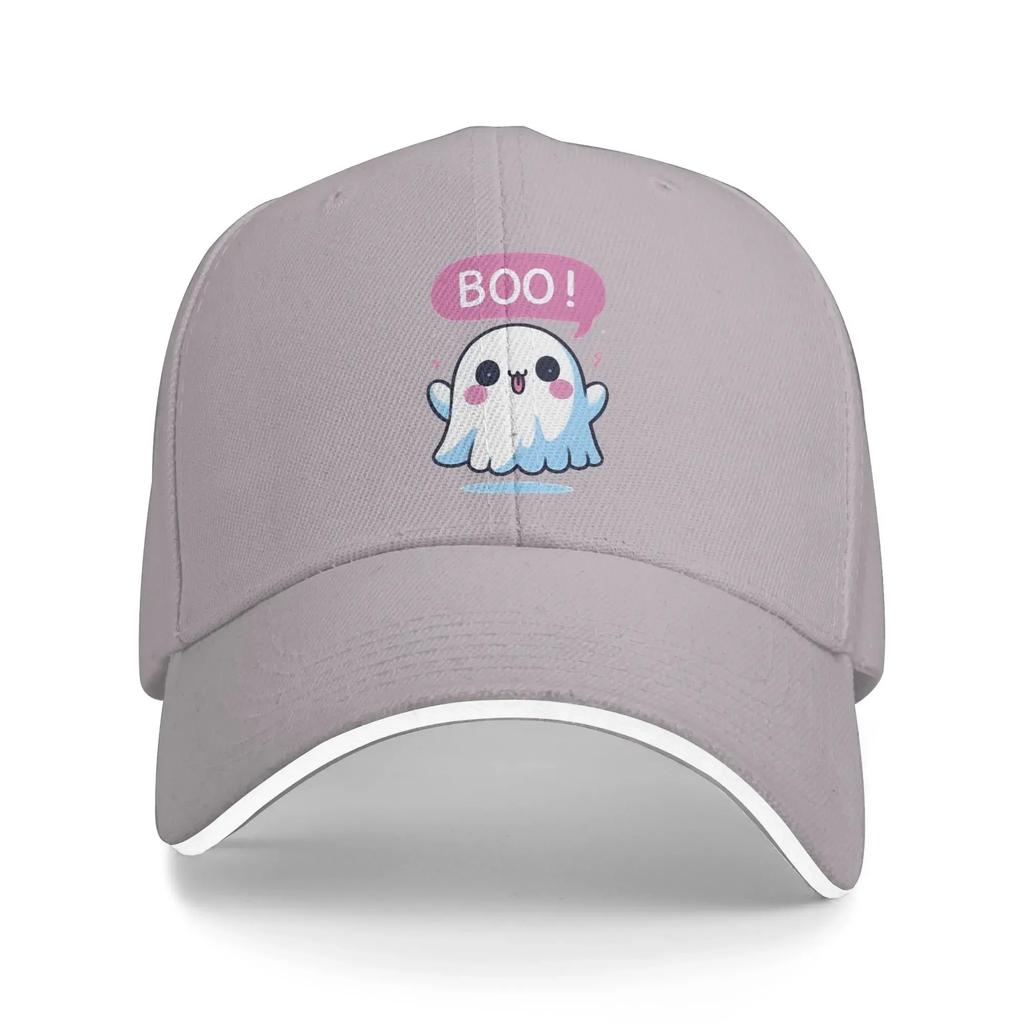 Ghost Of Disapproval Casual Baseball Cap Summer Cartoon Trucker Hat High Quality Kpop Rock Hip Hop Hats Female Male Funny Caps