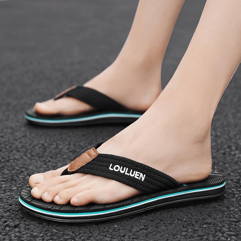 Summer Slippers Men Trendy Casual Beach Men's Flip Flops Home Use