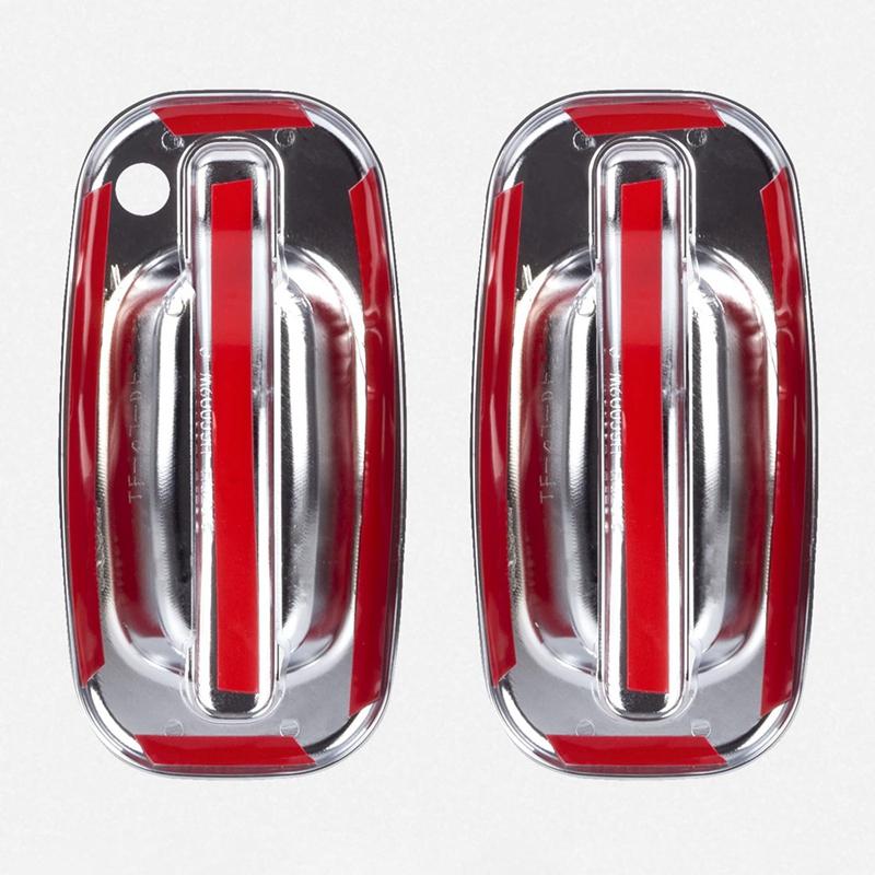 NEW-Chrome Door Handle Cover Trim For Chevrolet Silverado Tahoe Suburban Avalanche GMC Yukon Sierra 1999-2006