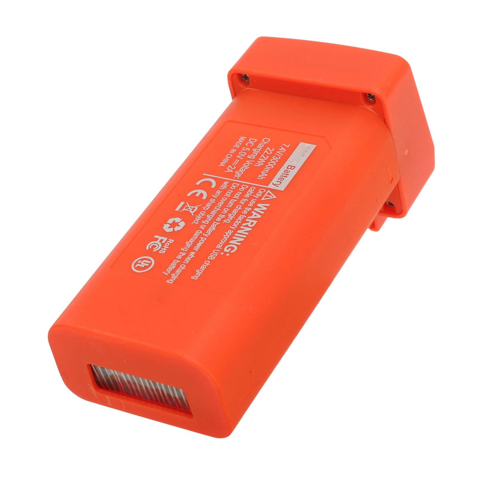 

RC Drone Lithium Battery 7.4V 3000mAh Drone Battery Replacement for LYZRC L800 PRO2