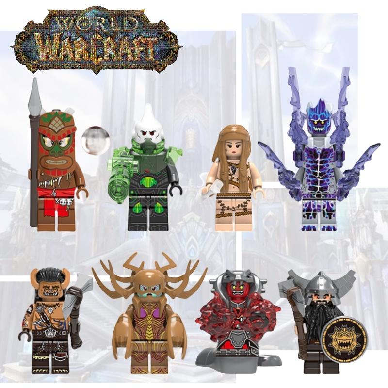 X0285 Evil Dwarf Mechanical Virus Soldier Building Blocks Toy Diy Abs Material Non-electric