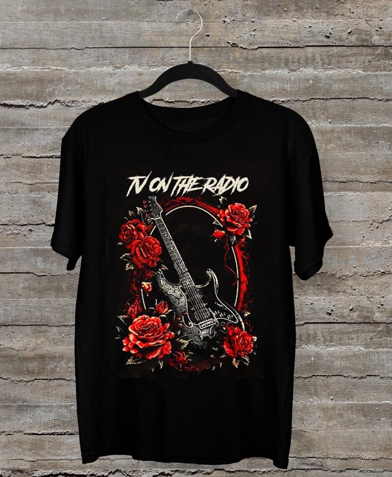 NEW TV On The Radio Band Black Short Sleeve All Size Shirt AM235 Unisex T-Shirt S
