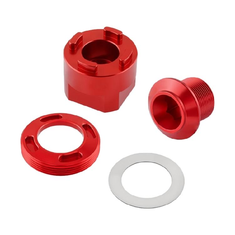 Light Weight Aluminum Crank Arm Cover Installation Tool Bicycles Crank Arm Bolt Tool Cycle Repair Bike Crank Arm Wrench
