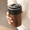 Good-Insulated Wood Grain Coffee Tumbler 350Ml For Travel - With Coated Interior, Suitable For All Beverages Hot Or Cold
