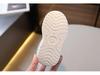Children's Color Block Sports Shoes - Breathable Leather Panel Kids' Running Shoes for Spring/Autumn (Unisex).