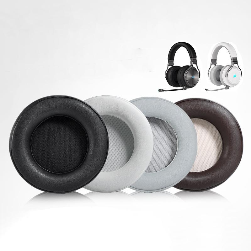 Náhradní náušníky pro CORSAIR VIRTUOSO RGB Wireless SE Headset Sluchátka Sluchátka s koženým pouzdrem Sluchátka na sluchátka