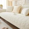 Plush Sofa Cushion New High-End Non-Slip Seat Cushions Winter Cream Wind Thickening Sofa Cover Cover Cloth