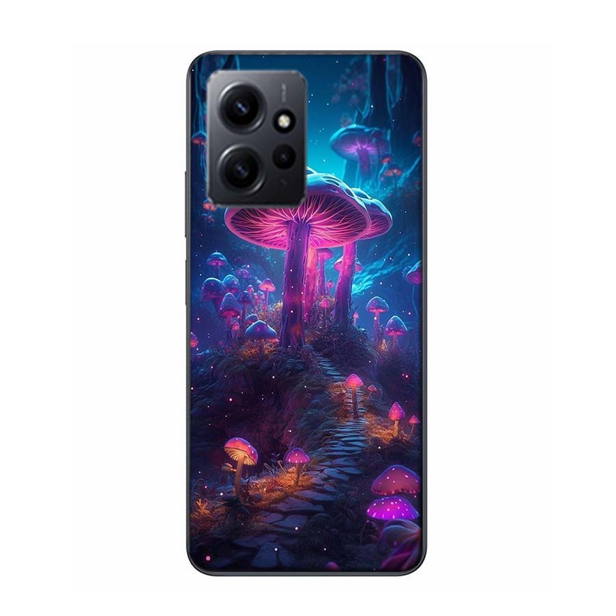 

Dream Forest Landscape Mushroom House Phone Case For Redmi Note 14 15 Pro 5G 13 12 Pro Plus 11 11T 11E 11S 10 Pro 10S 9 9S Cover Redmi Note 14 Pro 4G