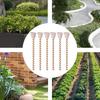 6 Pezzi Pali da Giardino in Rame Pali Elettrocoltura per Piante Bobine di Rame per Giardinaggio Antenne per la Coltivazione di Piante da Giardino e Ortaggi
