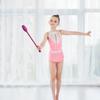 1pcs Rhythmic Gymnastics Bar The Bottom Of The Handle Is Equipped With A Ball Design Rhythm Fitness Training Competition Bar