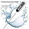 Food Thermometer Cooked Foods Monitor Portable Digital Kitchen Thermometers Cooking Meat Probe Tools Household Oven Measure Tool