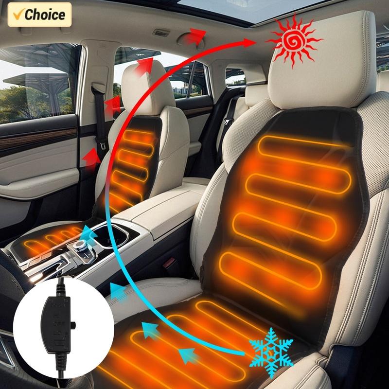 12V Car Seat Heating Cushion Cover for Winter Cold Days Car Heated Seats Winter Seat Heater Car Electric Heated Seat Universal
