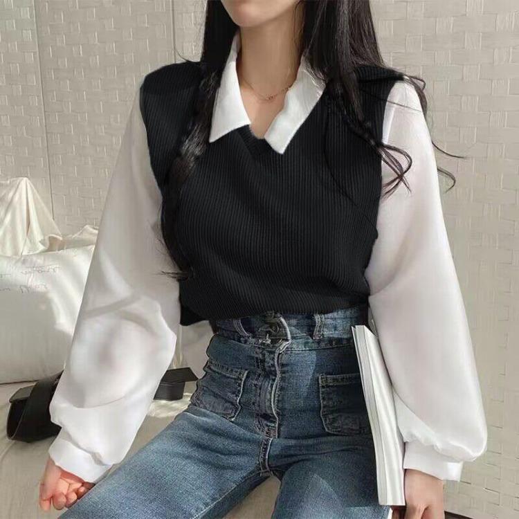 

Fashion Ladies Streetwear Polo Collar Hoodie Sweatshirt Sexy Crop Tops Casual Tank Top Women Long Sleeve Tee Female T Shirts S чёрный