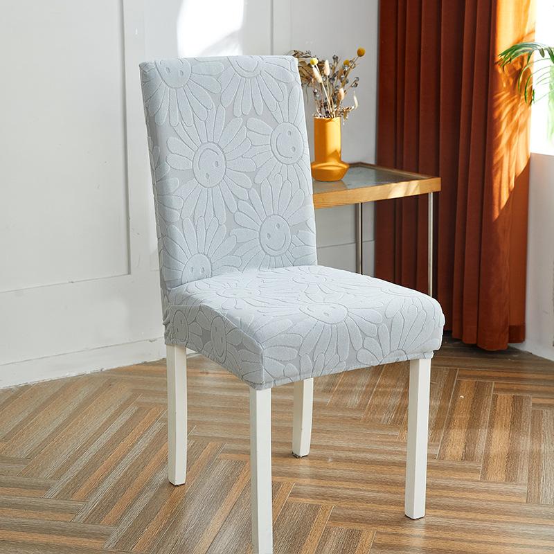 

Чехол на стул Чехол на спинку эластичный комплект сидений Комплект чехлов для обеденного стола и стульев Комплект чехлов для домашнего табурета Simple All Seasons 45*38*38cm