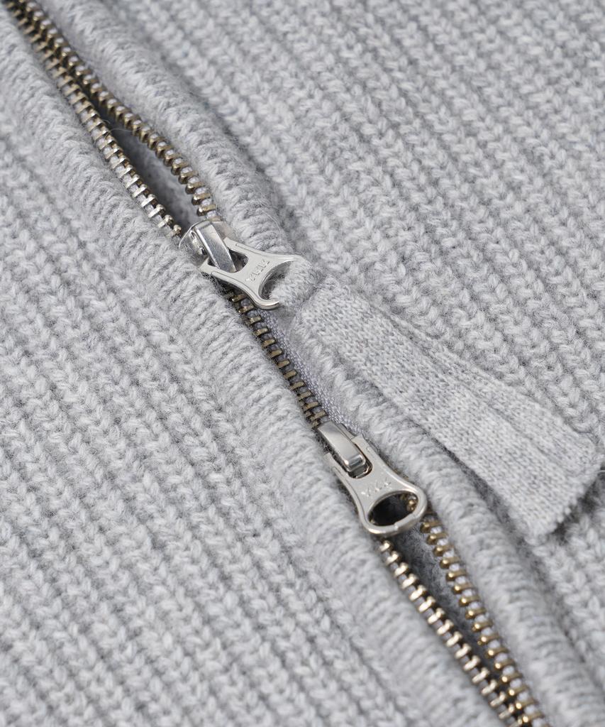Frizmworks Wool Deck Zip Up Cardigan _ Light Gray