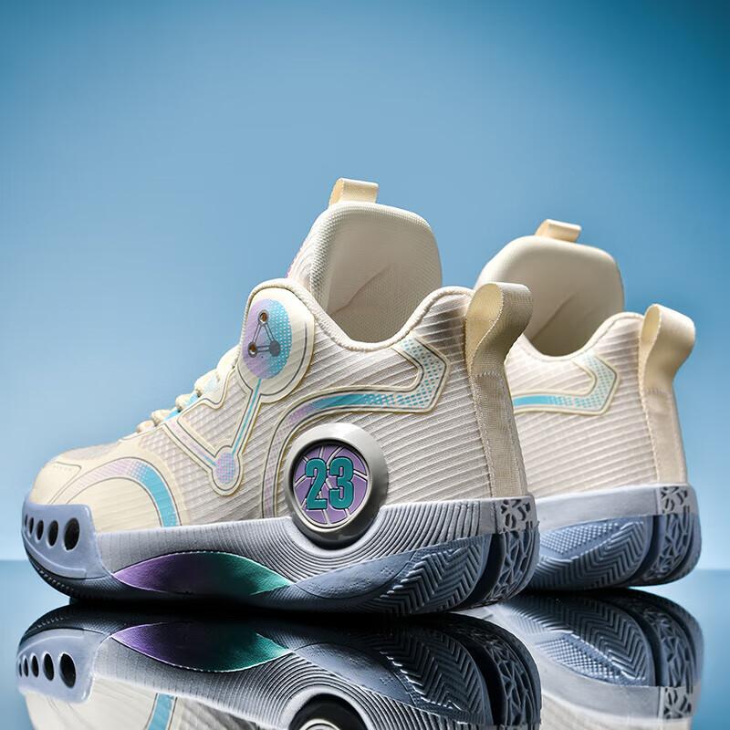 High-top basketball sneakers men's summer new actual student training sneakers medium and older children's non-slip and wear-resistant running shoes