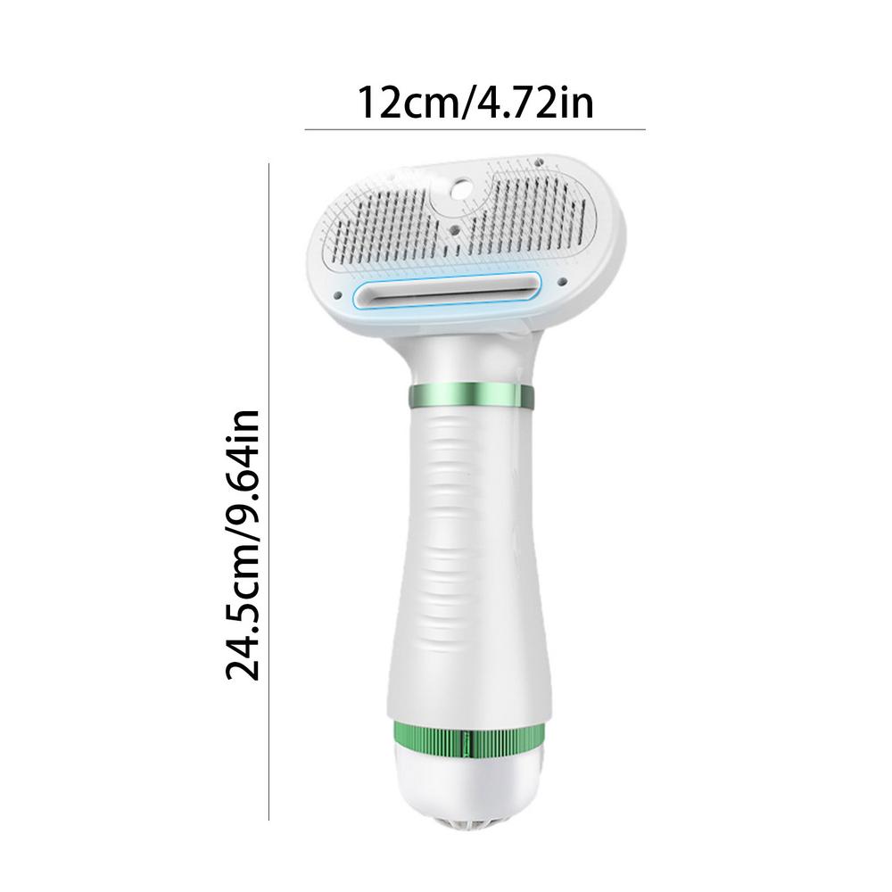 Pet Dog Comb with Spray Brush Dog Hair Dryer Removes Hair While Drying Hair Pet Multifunctional Hair Cleaning Tool