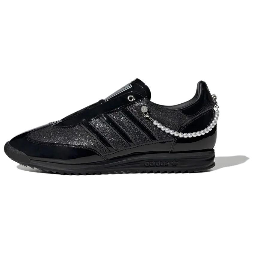 (WMNS) adidas SL 72 OG Patent Pearls Black Silver Metallic Women s JQ2615 EU 38⅔
