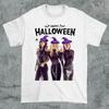 The Warning Band Happy Halloween Cotton White T Shirt  Unisex T-Shirt