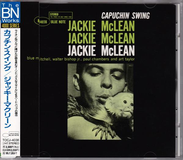 

CD JACKIE MCLEAN - Capuchin Swing TOCJ4038PROMO BLUE NOTE 1993 Japan ObiJazz Used