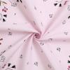 3Pcs Handkerchief Reusable Sweat Bandana Absorbs Water Women Hankies Thin Printing Flower Pure Cotton