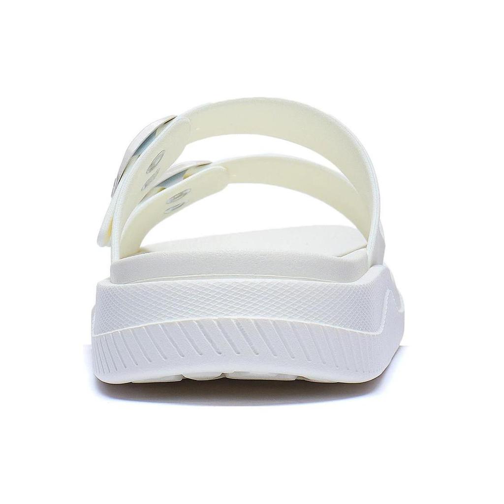 Li Ning Clap Soft And Comfortable EVA Quiet Slide Slippers Women's White AGAT008-1