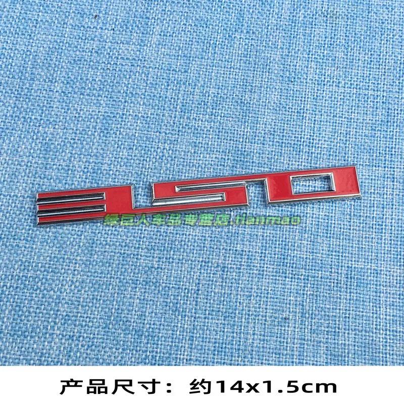 Stereoscopic 302 305 262 400 Displacement Car Sticker, Fender Side Sticker, Rear Trunk Metal 267 292 Digital Sticker