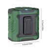 New Waist-mounted Fan Cooling High-temperature Outdoor Work Room Rechargeable Portable Waist-mounted Fan 3600mAh/4000mAh/4500mA