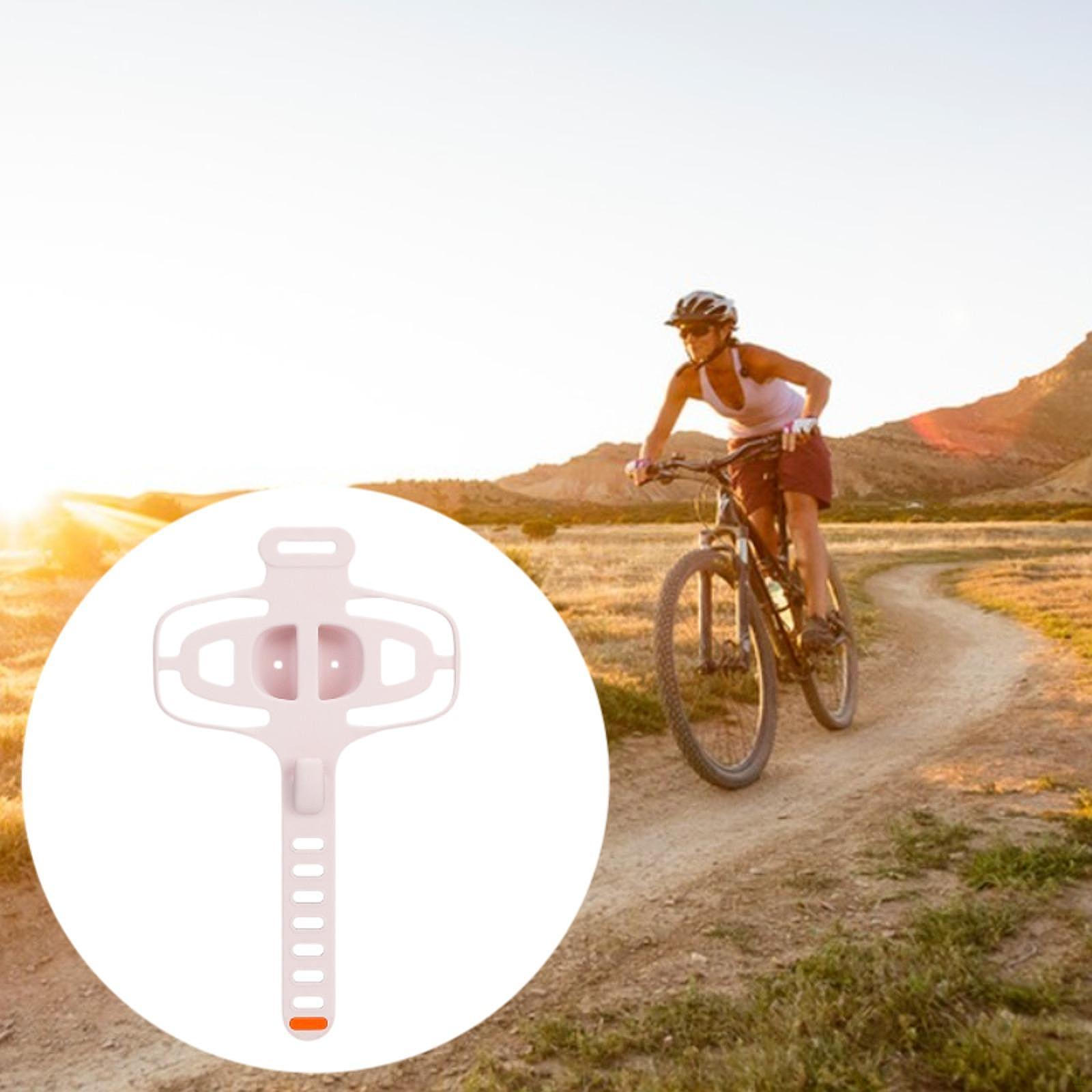

Держатель для телефона на велосипеде, силиконовый, легкий, регулируемый, для сотового телефона Pink