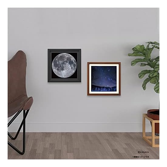 Yanoman [Wyprodukowano w Japonii] Puzzle 306 elementów KAGAYA Kwadratowe Puzzle Pełnia Księżyca 36-09 (25×25cm) Inclu