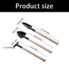 Practical Handheld Plant Care Tool Including Flat Shovel Pointed Trowel And Fine Rakes Soil Loosening Equipment