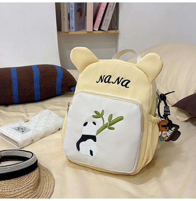 Schoolbag, children's bag, fashionable color-block girls' backpack, Korean style large capacity, kindergarten senior class boys and girls' backpack