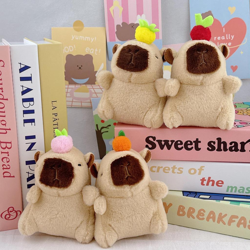 Popular Guinea Pig Plush Keychain - Cute Cavy Backpack Charm & Ornament