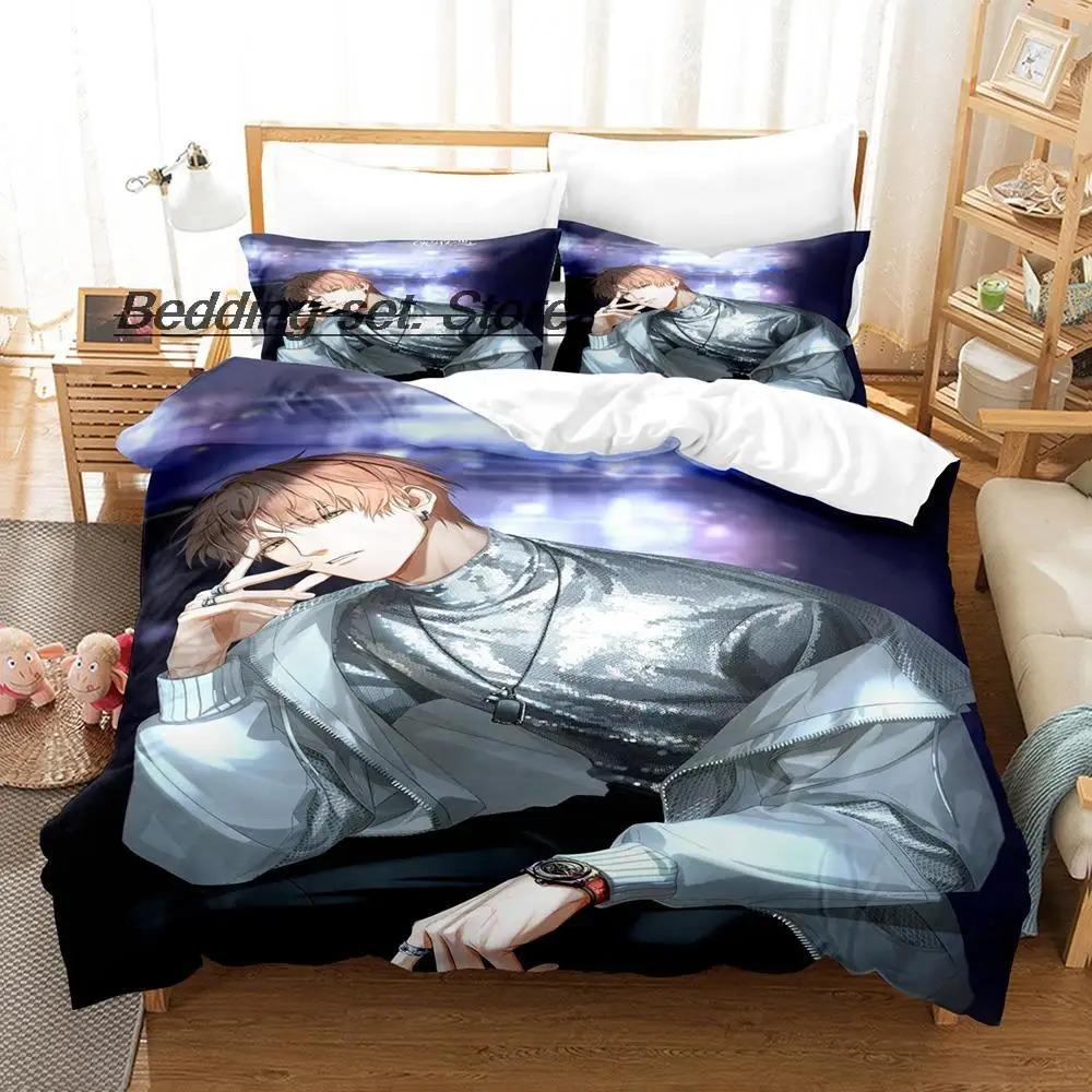 Game Light and Night Stand Osborn Evan Sariel Jesse Charlie Bedding Set Single Twin Full Queen King Size Bed Set Three Piece Set