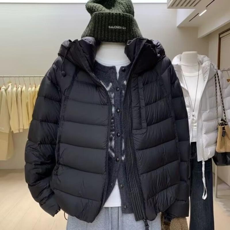 YA ribs down jacket women, thickened warm puff bread jacket