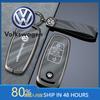 For VOLKSWAGEN VW Zinc Alloy Car Smart Remote Key Case Cover Shell Key Fob For VW Tiguan Touran Caddy Beetle Jetta Eos Golf Polo