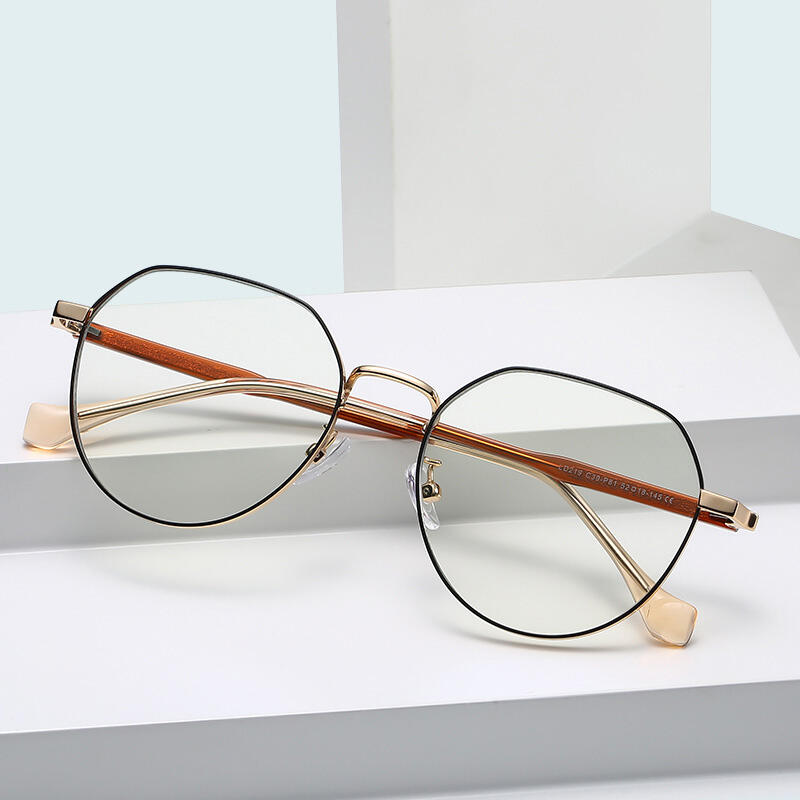 The Classic LD219 Blue Light Blocking Glasses Frame C40 Rose Gold