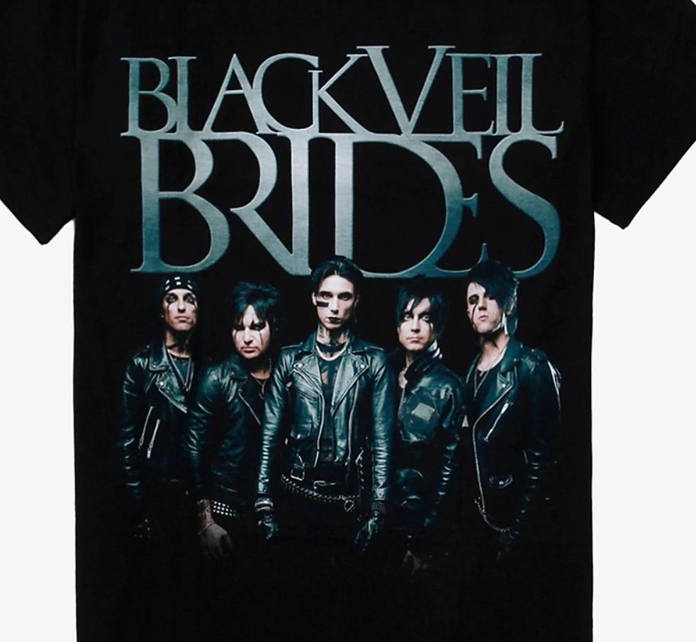 Men s and Women s T-shirts Vintage Members Of BLACK VEIL BRIDES Cotton Black S-234XL Unisex Shirt BT003 S