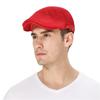 Men Mesh Newsboy Style Golf Hat Breathable Beret Hat Peaked Cap