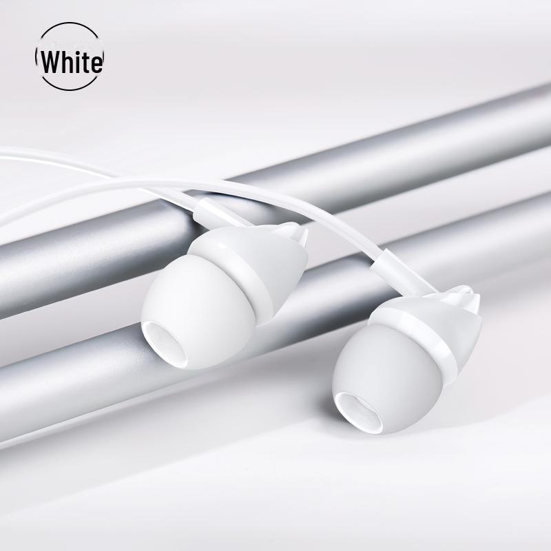 Sluchátka do uší Youshengshi s kabelovým ovládáním a mikrofonem, 6D silné basy pro počítač, karaoke a hovory