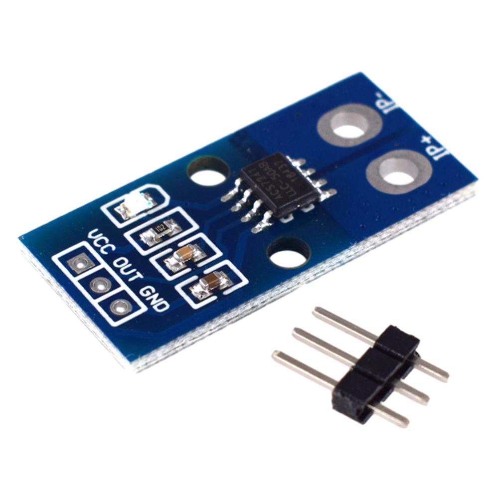 ACS712 High Efficient DC Current Sensor Module Detector High Precision Hall Effect Voltage Sensor Module DC5V for Arduino