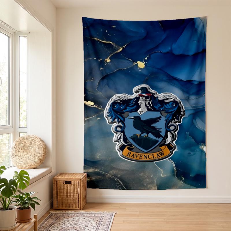 Ravenclaw (5) Duvar Kilim Yatak Odası Oturma Odası Yurt İçin Şık Duvar Dekoru Aile ve Arkadaşlar İçin Güzel Hediye